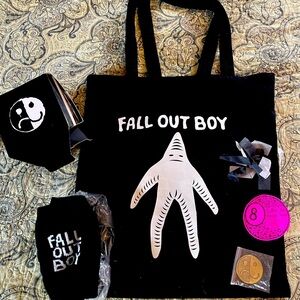 Fall out boy tour vip merch pack
